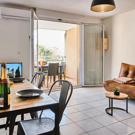 Tout Confort ! Calme, Climatisation, Piscine, Parking Gratuit, Grande Terrasse, Netflix, Wifi Carcassonne Exterior photo