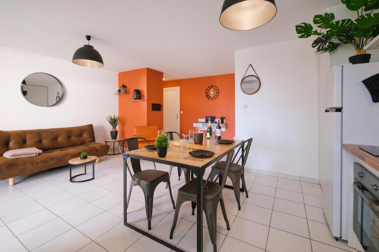 Apartment Confort ! Calme, Climatisation, Piscine, Parking Gratuit, Grande Terrasse, Netflix, Wifi Carcassonne